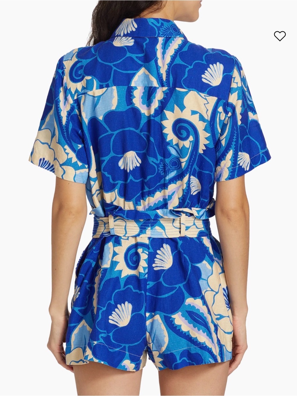 Farm Rio Tropical Groove Romper 💙 - Picture 3 of 10